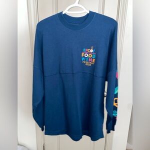 2022 Disney World Epcot International Food & Wine Festival Blue Spirit Jersey